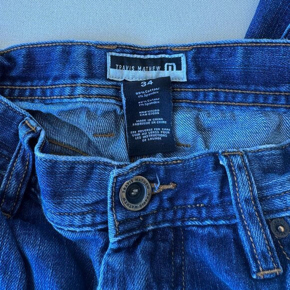 Travis Mathew Legacy Jeans 34x32 - Picture 2 of 3